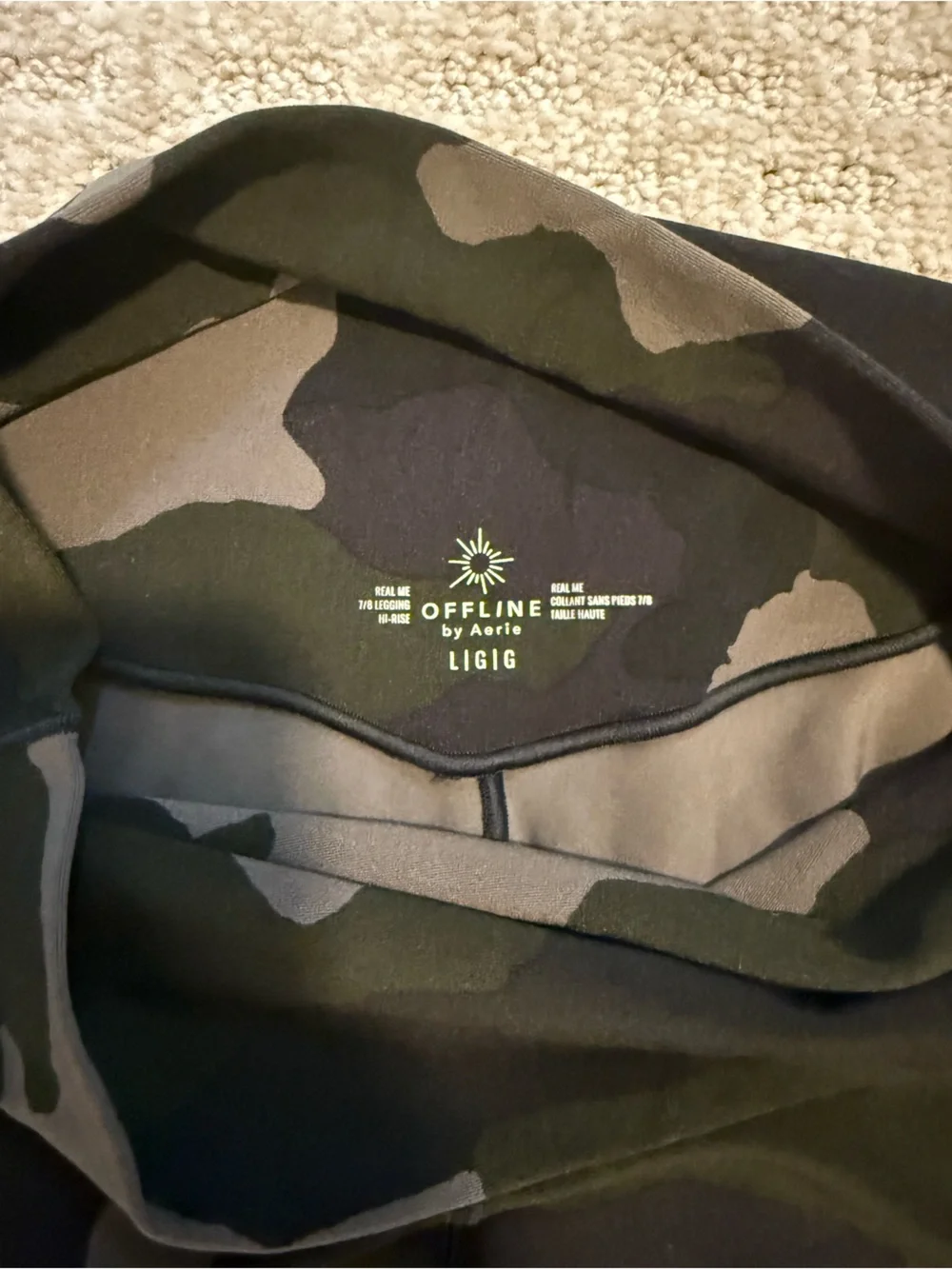 Aerie Offline Camo Leggings